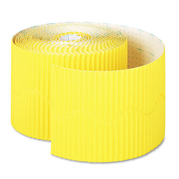 Pacon® Bordette Decorative Border, 2.25" X 50 Ft Roll, Canary freeshipping - TVN Wholesale